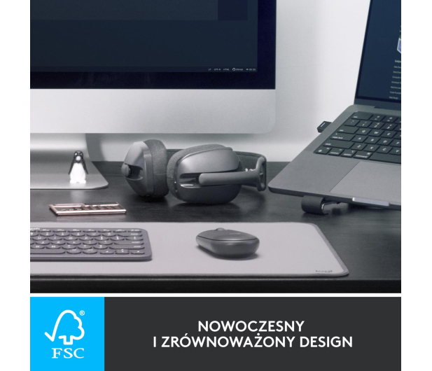 LOGITECH ZONE 125 Graphite - 1044996 - zdjęcie 8